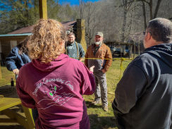 Nature immersion at Camp Hero KY